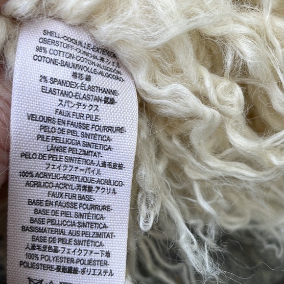 FREE PEOPLE TRENDY FAUX FUR VEST - L - NWT ! - Picture 13 of 13